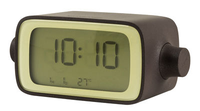 Lexon Dream Time Alarm clock - / By Eugeni Quitllet - By rotating. Beige,Chocolate