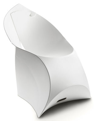Flux Chair Folding armchair - Polypropylene. White
