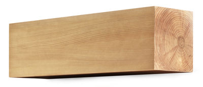 Mogg Corteccia Wall storage - / L 90 x H 36 cm. Natural wood