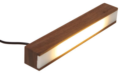 Tunto LED28 Mini Table lamp. Walnut