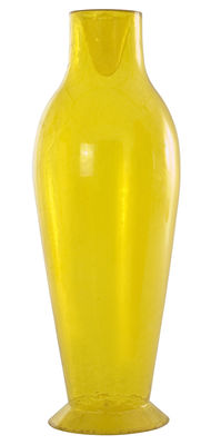 Kartell Miss Flower Power Flowerpot - Transparent version. Transparent yellow