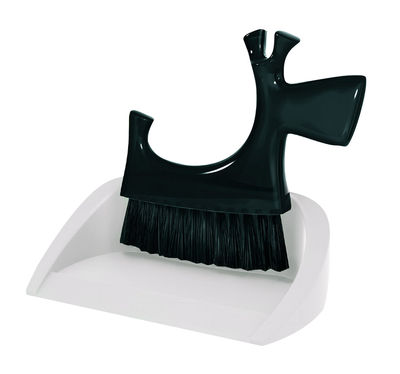 Koziol Pico Bello Brush and dustpan set - Dustpan and brush. White,Black