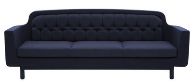 Normann Copenhagen Onkel Straight sofa - W 235 cm - 3 seats. Blue