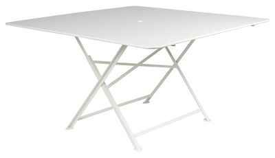 Fermob Cargo Foldable table - 128 x 128 cm. White