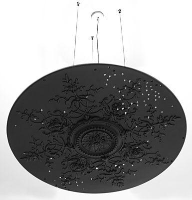 Compagnie Mr Haussman Ceiling light - Plaster Ø 82 cm - Exclusivity. Black