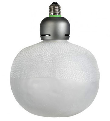 Booo E27 LED bulb - Rubber - Ø 18 x H 24 cm. Translucent