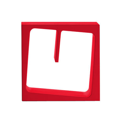 B-LINE Quby Shelf - Modular. Red
