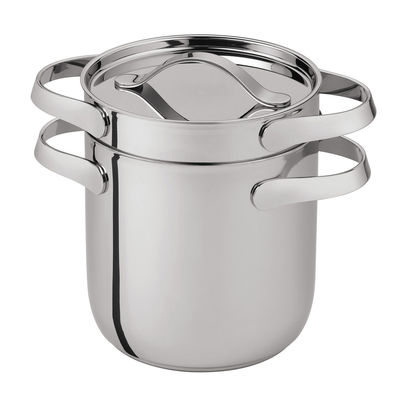 Serafino Zani Al Dente Pot - For spaghetti - Ø 20 cm / 6.1 L. Glossy metal