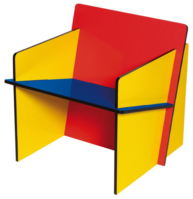 Seletti Bauchair Armchair - Exclusivity. Blue,Yellow,Red