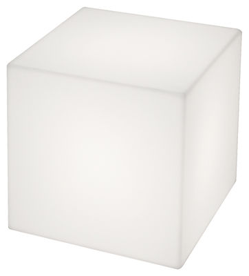 Slide Cubo LED Wireless lamp - Wireless - 30 x 30 x 30 cm. White