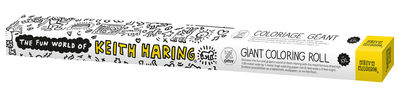 OMY Design & Play Keith Haring Poster - / Giant - L 180 x 100 cm. White,Black