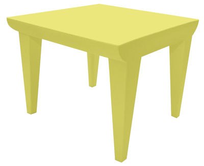 Kartell Bubble Club Coffee table. Pale yellow