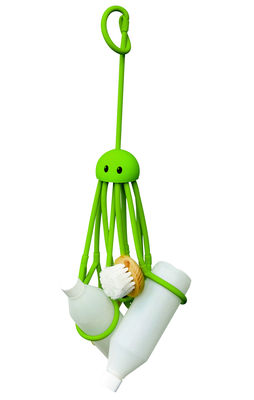 Pa Design Octopus Object organiser - Shower octopus. Aniseed green