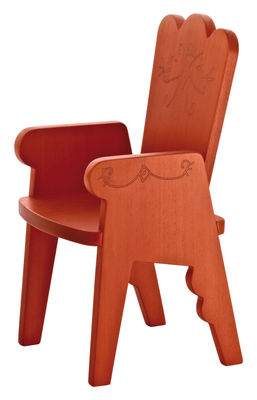 Magis Collection Me Too Reiet Children's chair. Orange
