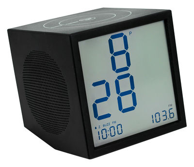 Lexon Prism Clock radio - Clock Radio. Black