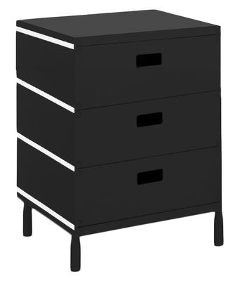 Magis Plus Unit Crate - 3 drawers. Charcoal grey
