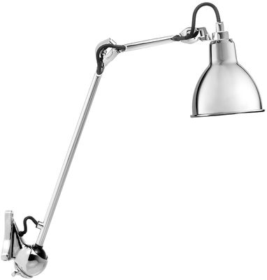 DCW éditions - Lampes Gras N°222 Wall light. Chromed