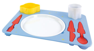 Doiy Espace Meal tray. Multicoulered