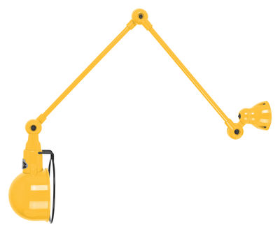 Jieldé Signal Wall light - 2 arms - L max 60 cm. Glossy mustard