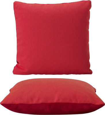 Muuto Mingle Cushion - Square - Small 50 x 50 cm. Fluo red,Burgundy red