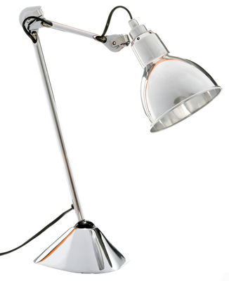 DCW éditions - Lampes Gras N°205 Table lamp. Chromed