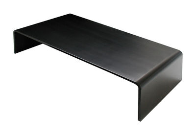 Zeus Solitaire Basso Coffee table - 130 x 65 x H 32 cm. Black