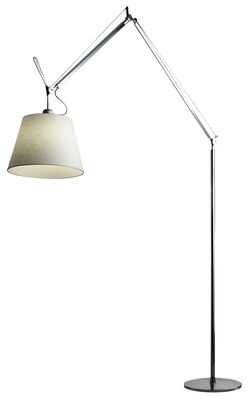 Artemide Tolomeo Mega Floor lamp - H 148 to 327 cm. Ecru