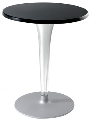 Kartell Top Top - Contract outdoor Table - Round table top. Black
