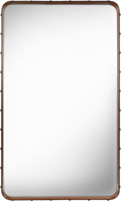 Gubi - Adnet Adnet Mirror - Rectangular - 115 x 70 cm. Brown