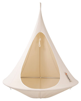 Cacoon Hanging tent - Single Hanging chair. White