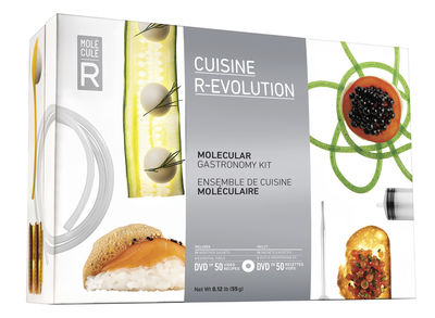 Molécule-R Cusine R-Évolution Molecular cooking kit. Multicoulered