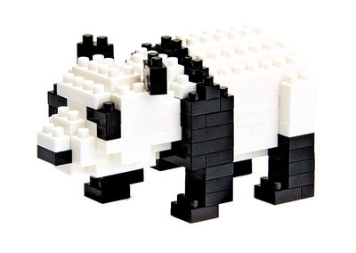 Mark's Nanoblock Mini - Panda Construction game - Giant Panda. White,Black