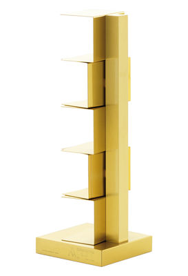 Opinion Ciatti Ptolomeo Edition limitée Bookcase - 1 face - H 75 cm. Gold