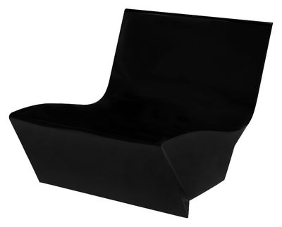 Slide Kami Ichi Low armchair - Armchair. Black