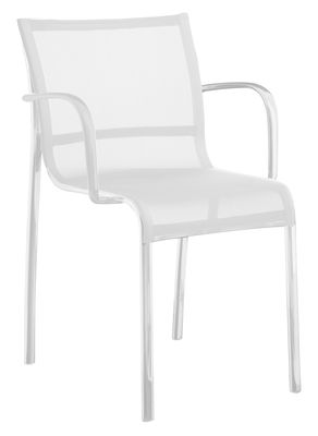 Magis Paso Doble Stackable armchair - Fabric. White