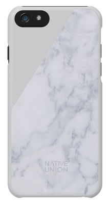Native Union Clic Marble Shell - For Iphone 6. White