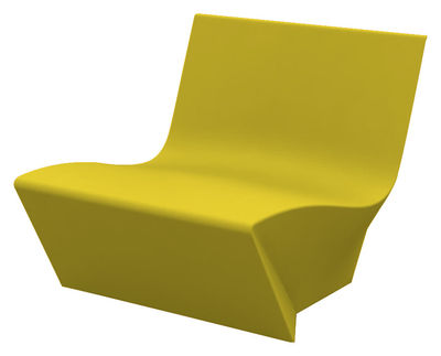 Slide Kami Ichi Low armchair - Armchair. Yellow