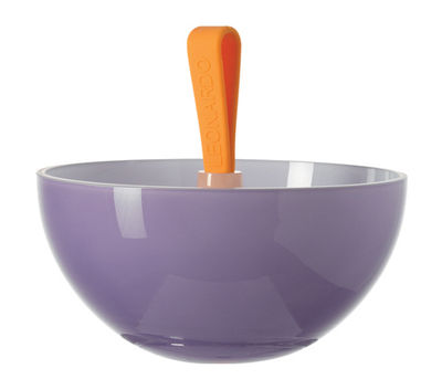 Leonardo Nico Bowl. Orange,Purple