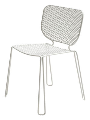 Emu Ivy Stackable chair - Metal. White