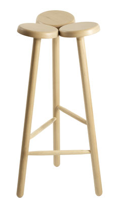 Internoitaliano Temù Bar stool - H 76 cm. Natural wood