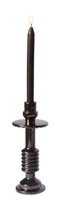 Diesel living with Seletti Transmission Candle stick - / H 26 cm. Bronze