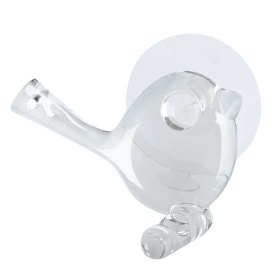Koziol PI:P Wall hook - With suction. Transparent
