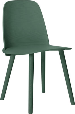 Muuto Nerd Chair - Wood. Green