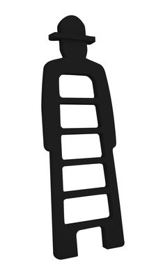 Slide Mr Giò Ladder. Black