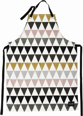 Ferm Living Triangle Apron. Multicoulered