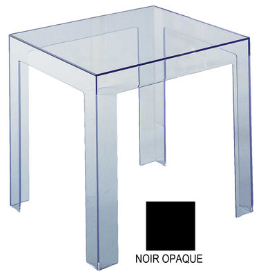 Kartell Jolly Supplement table - Opaque version. Opaque black