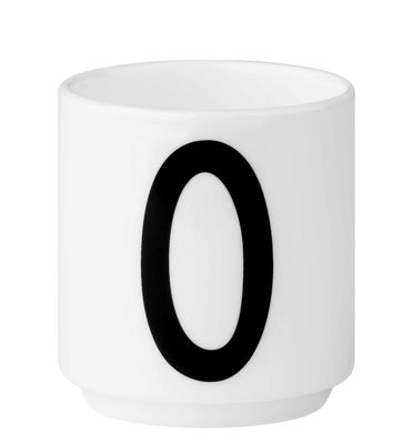 Design Letters Arne Jacobsen Espresso cup - Porcelain - 0. White