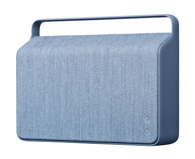 Vifa Copenhague Bluetooth speaker - Bluetooth / Fabric & alu. Sea blue