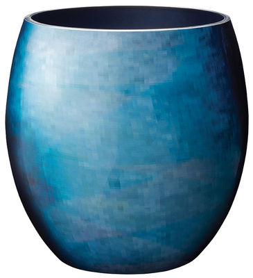 Stelton Stockholm Horizon Vase - Large - H 23,4 cm. Blue