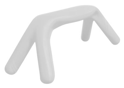 Slide Atlas Bench - Lacquered version. Lacquered white